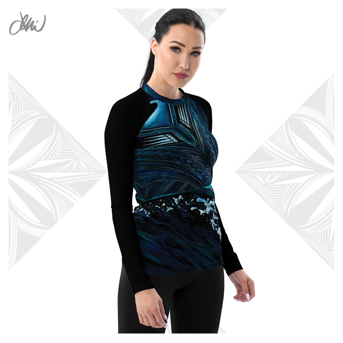 Manta Ray Women's Rash Guard