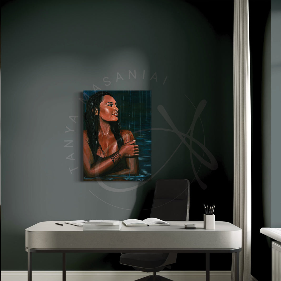 "Rain" Canvas