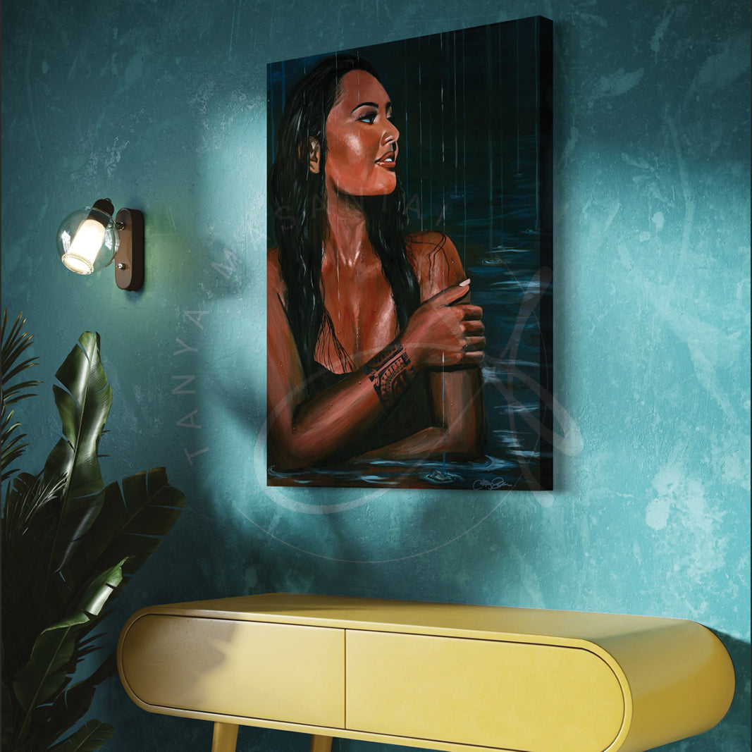 "Rain" Canvas