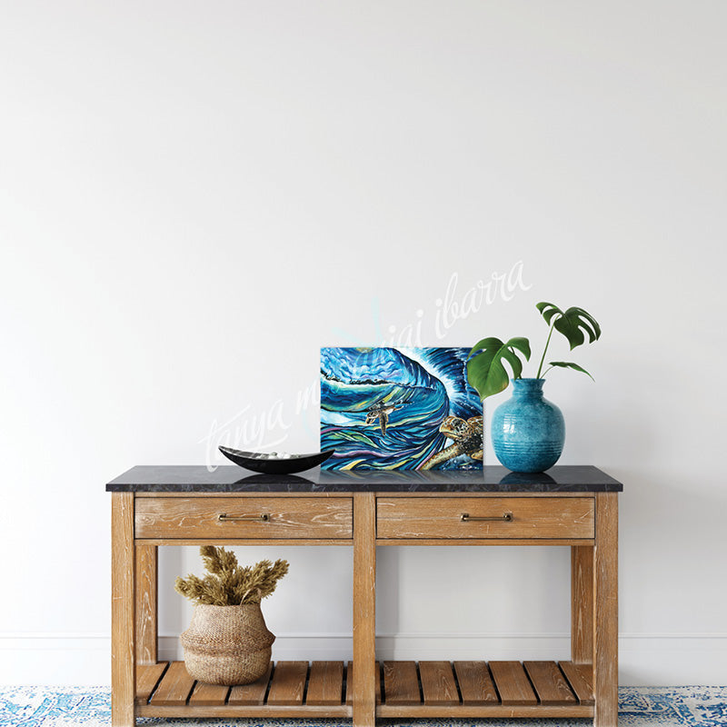 Baby Turtle Hawaii Art