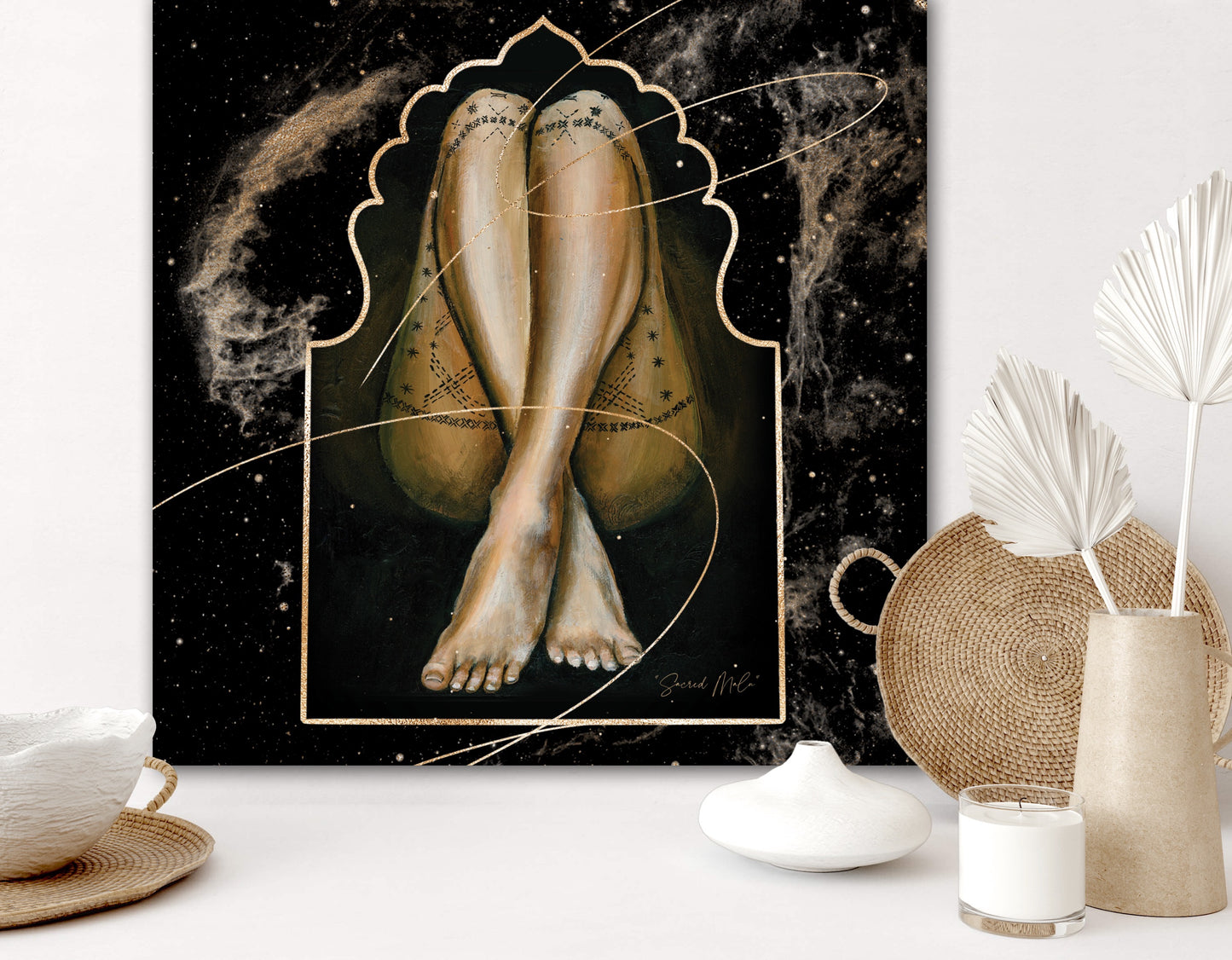 Sacred Malu - Va Tapuia Series Canvas