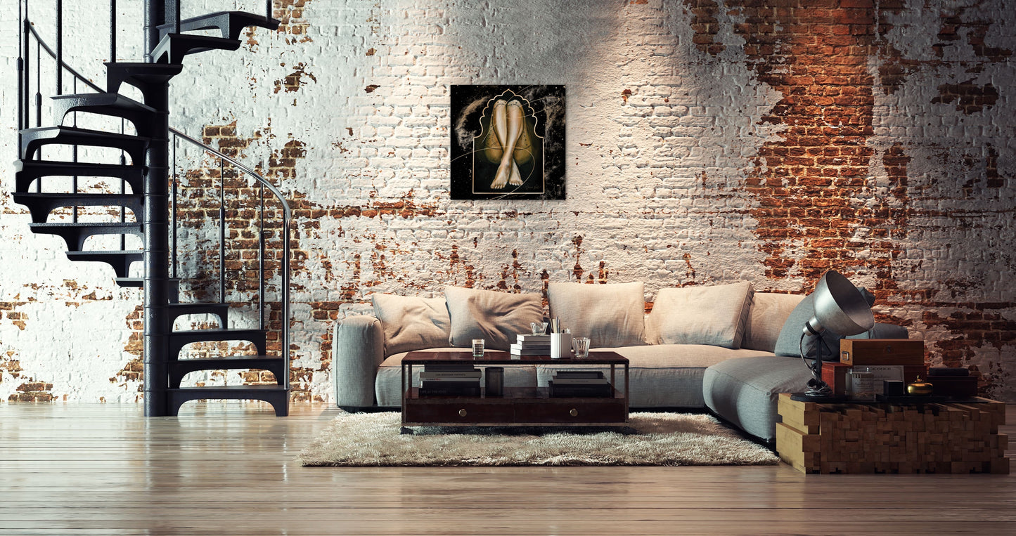 Sacred Malu - Va Tapuia Series Canvas