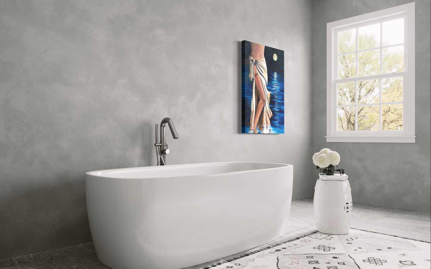 Malu Dreams Giclee Canvas Print