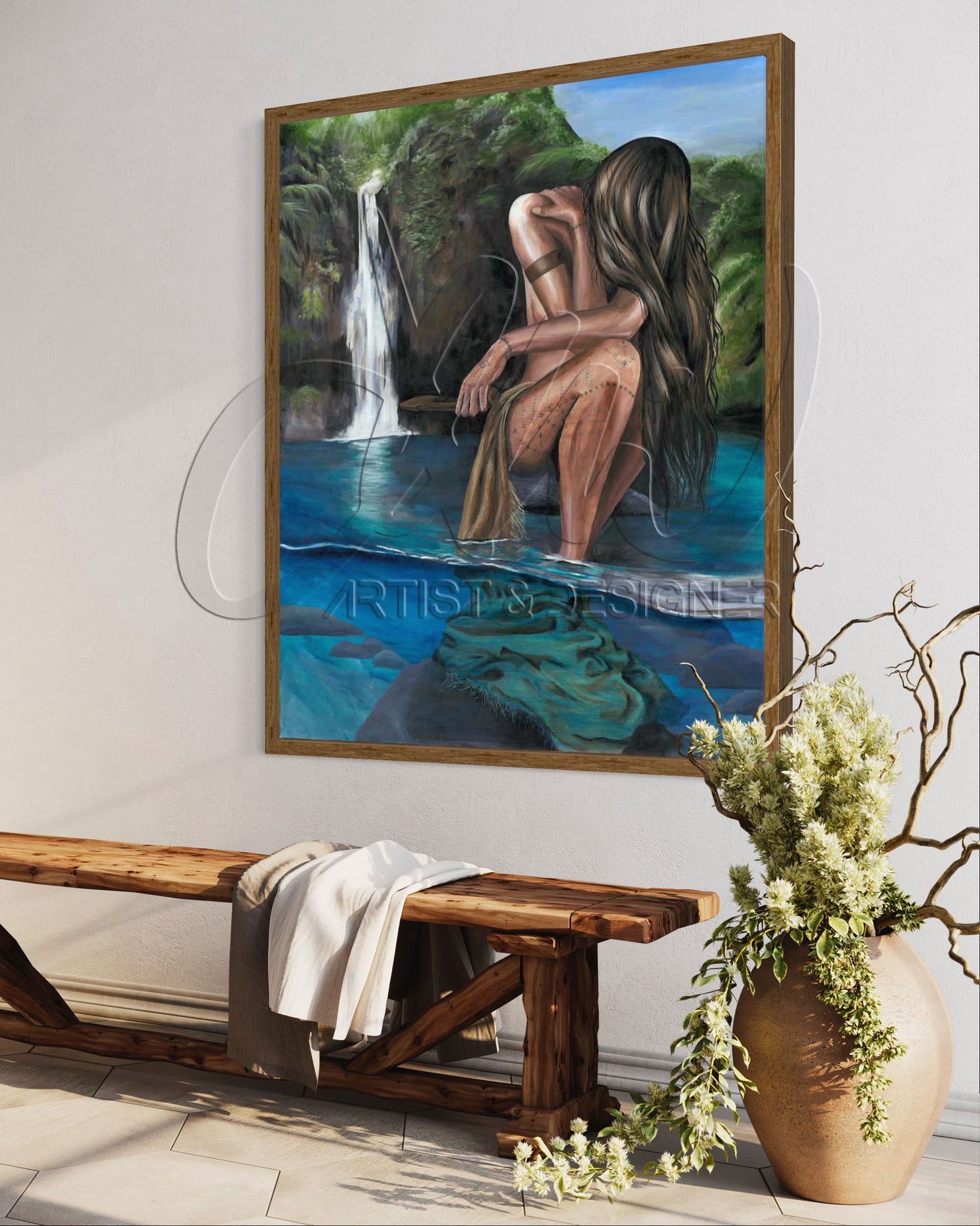 Nafanua Queen Warrior Rise - ORIGINAL