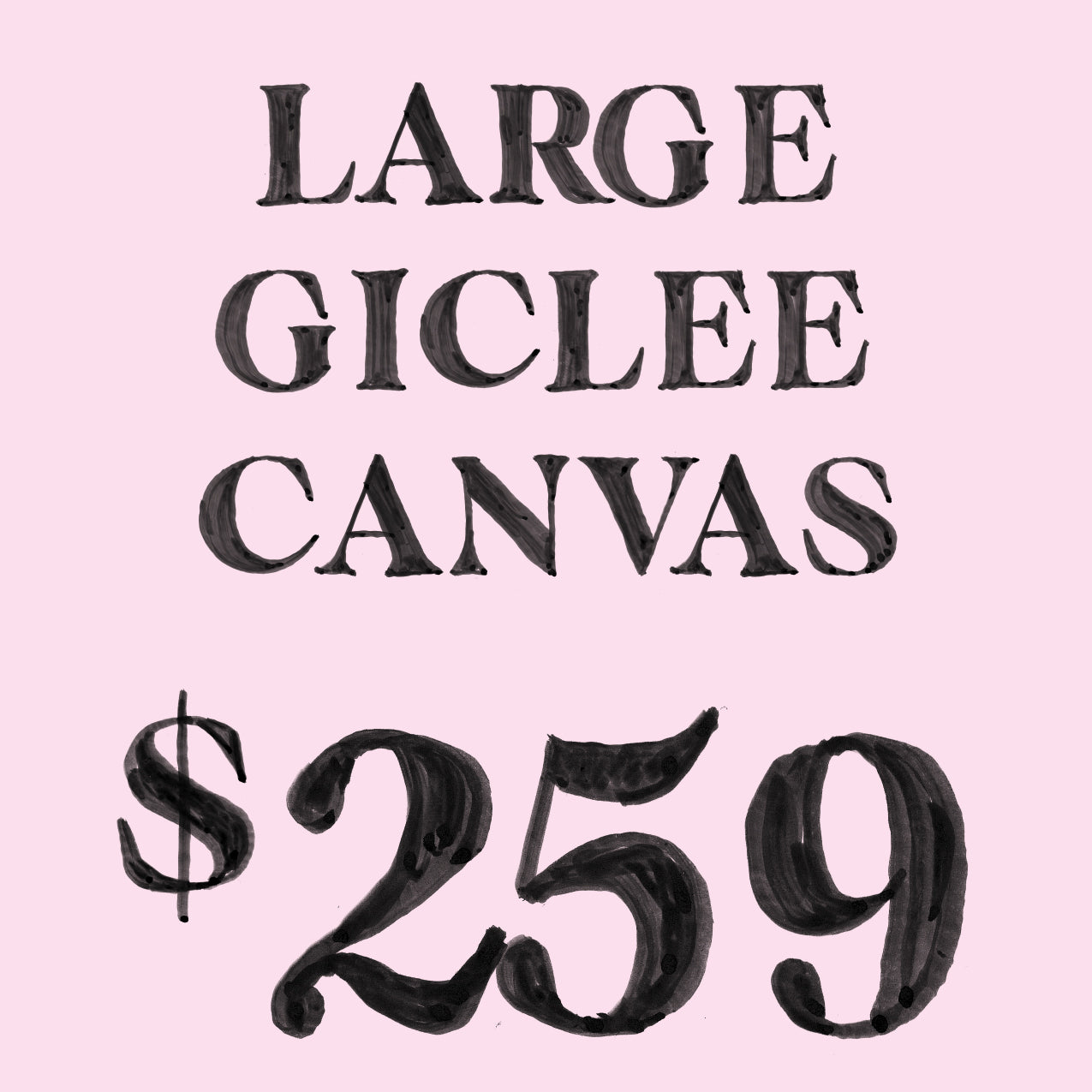 LARGE GICLEE CANVAS