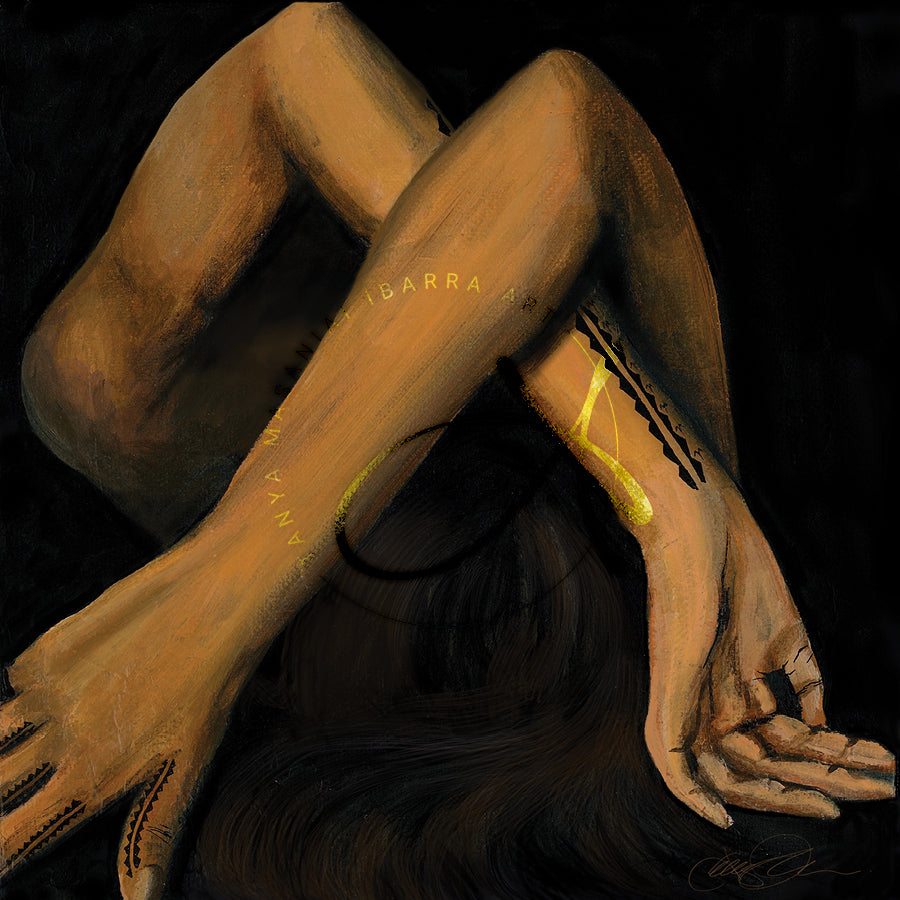 "Kakau Kaha" Tatau Series Canvas Print