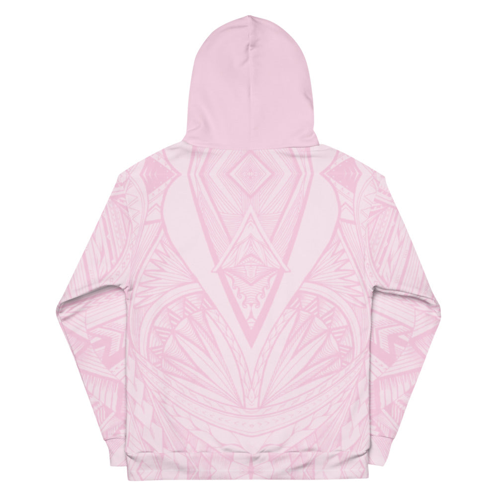 Pink Samoan Tatau Hoodie