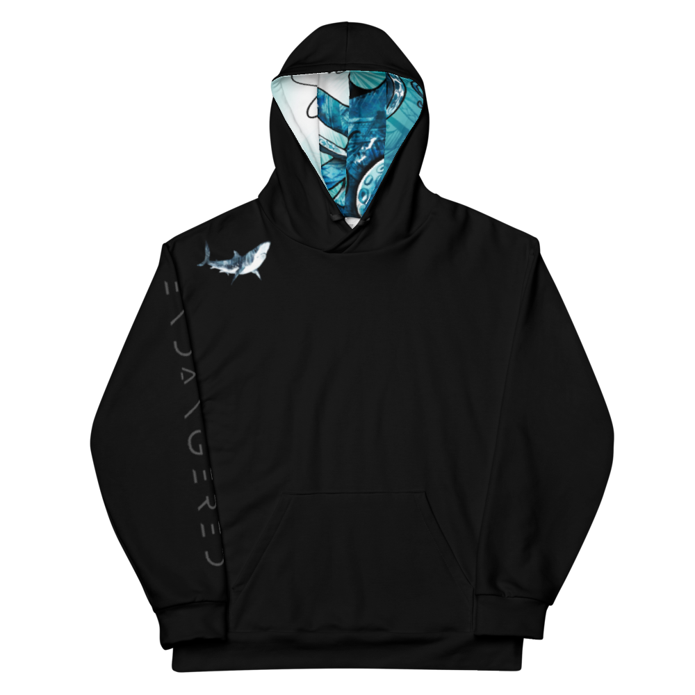 Samoan Endangered Shark Unisex Hoodie