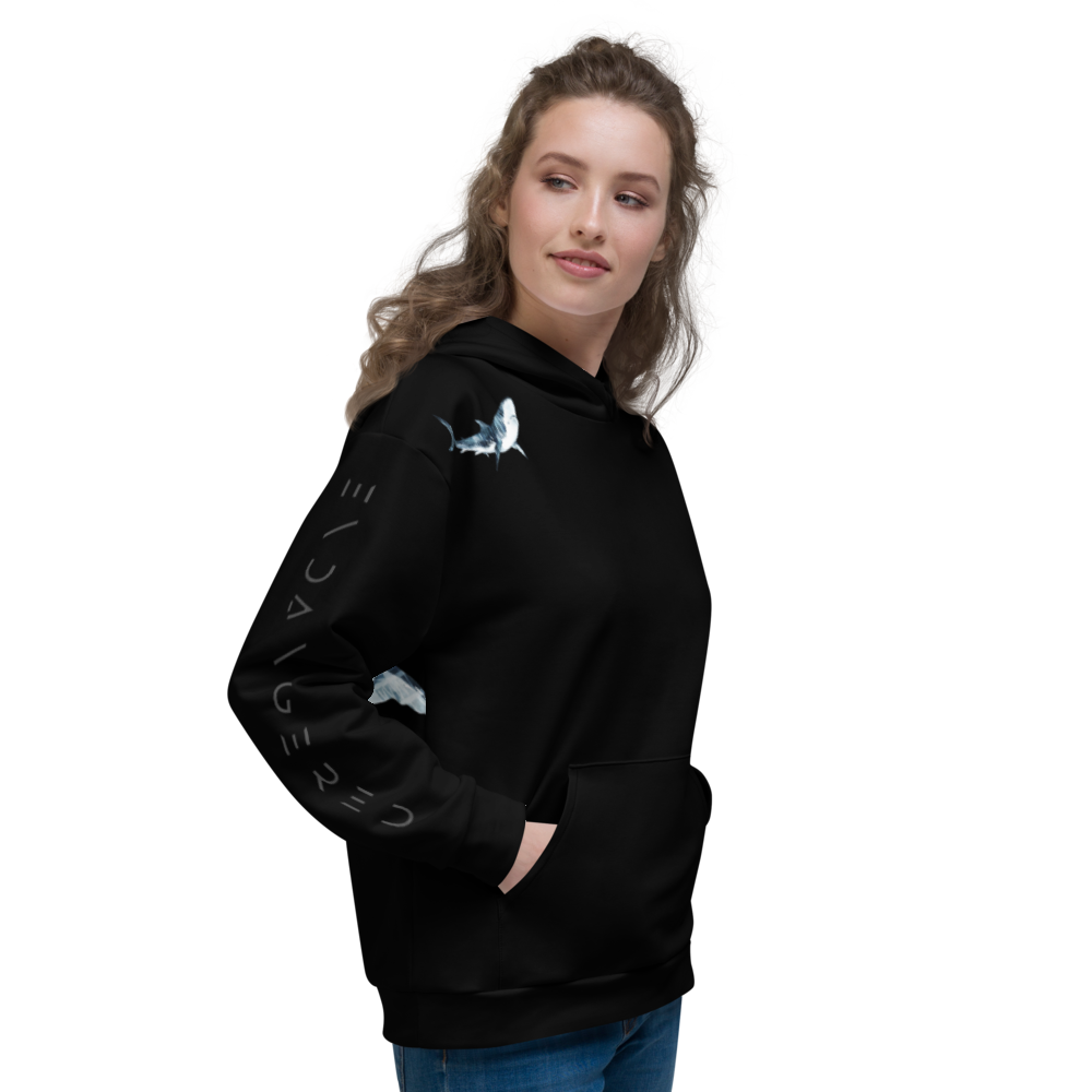 Samoan Endangered Shark Unisex Hoodie