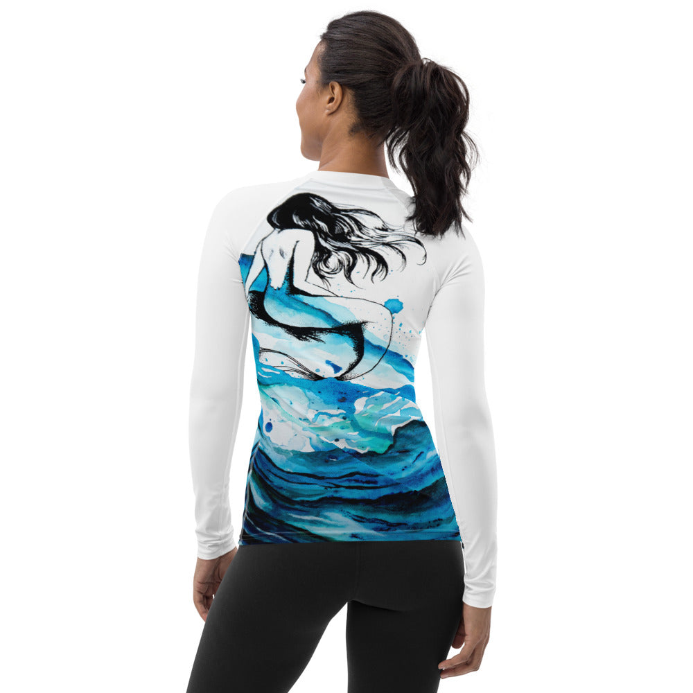 Mermaid Dreams Women's Rash Guard
