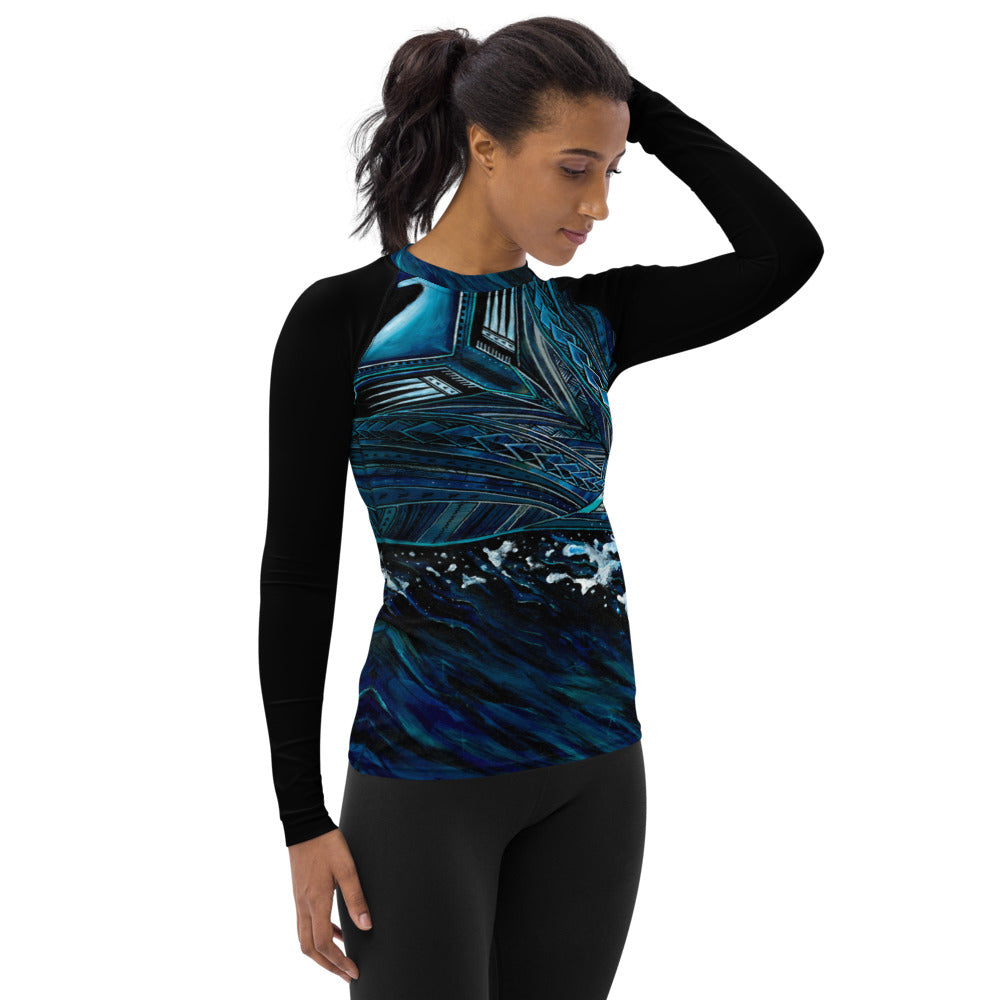 Manta Ray Women's Rash Guard