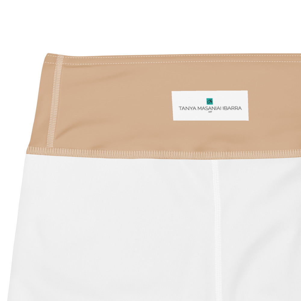 Samoan Coconut Husk Tatau Yoga Leggings