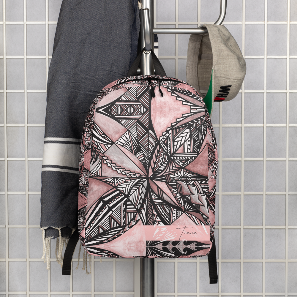 CUSTOM Tapa Design Minimalist Backpack