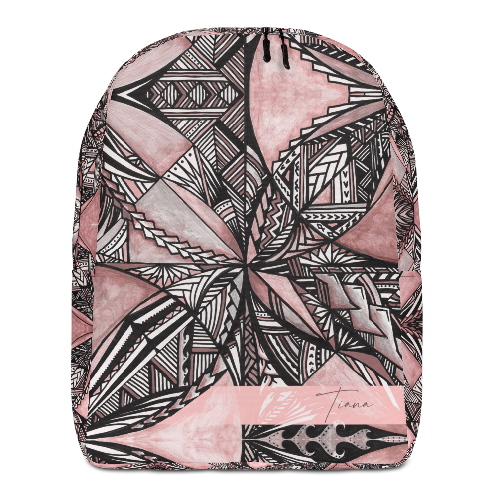 CUSTOM Tapa Design Minimalist Backpack