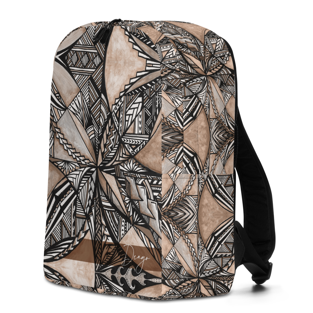 CUSTOM Tapa Design Minimalist Backpack