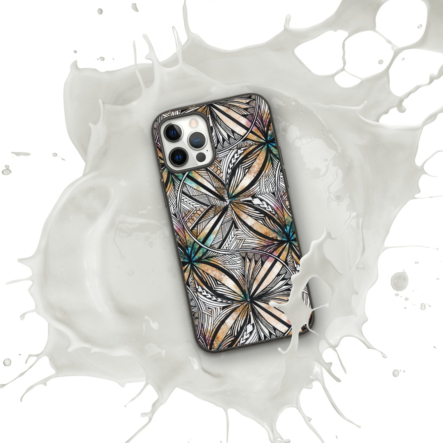 Golden Tapa Speckled iPhone case