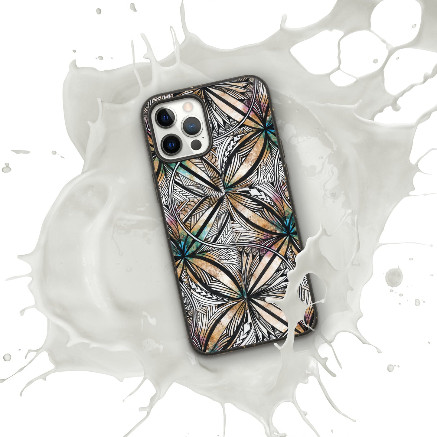 Golden Tapa Speckled iPhone case