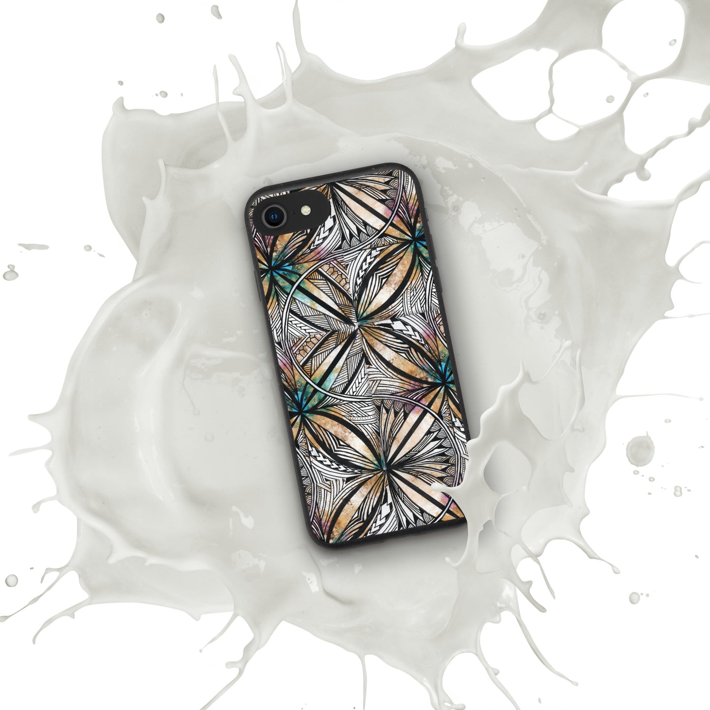 Golden Tapa Speckled iPhone case