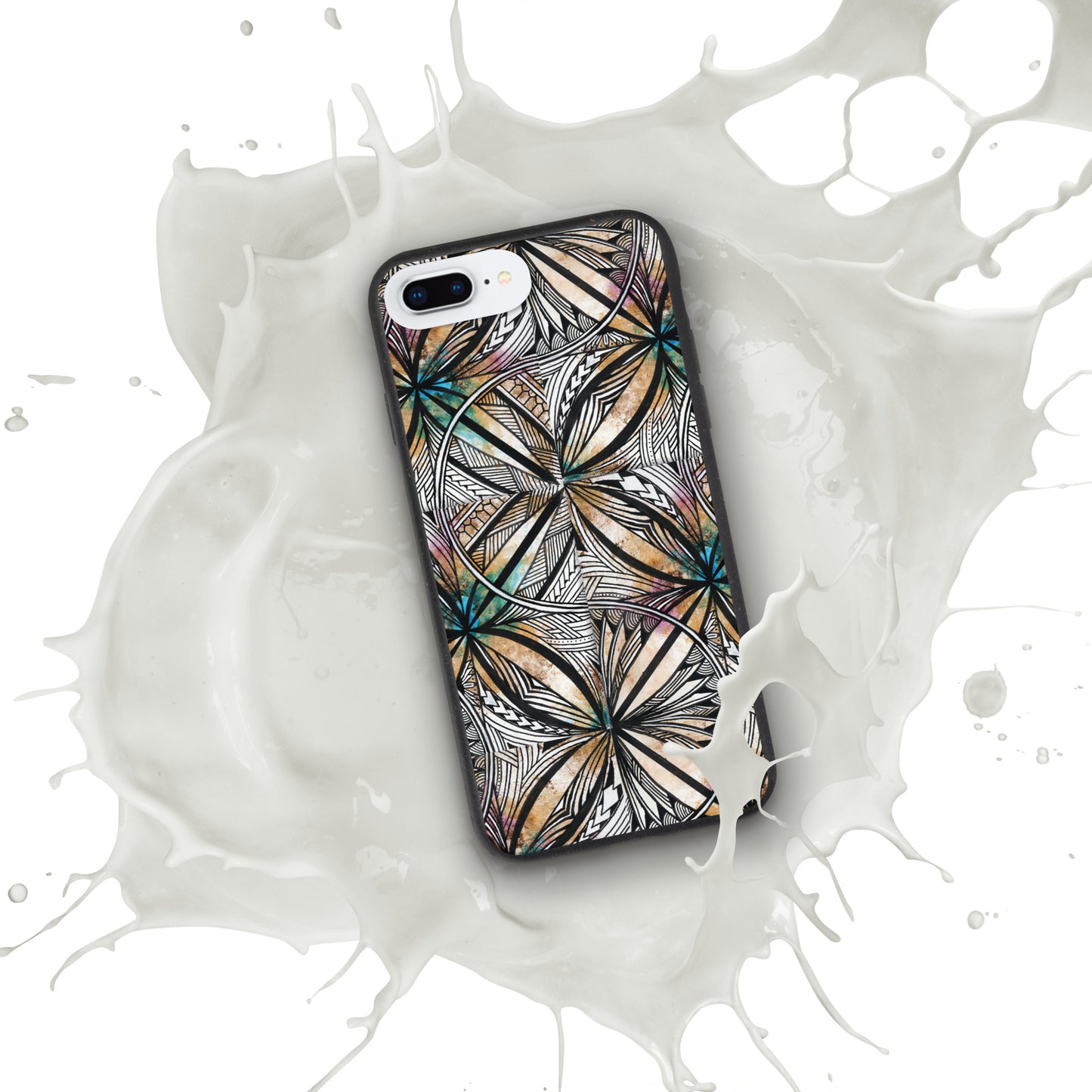 Golden Tapa Speckled iPhone case