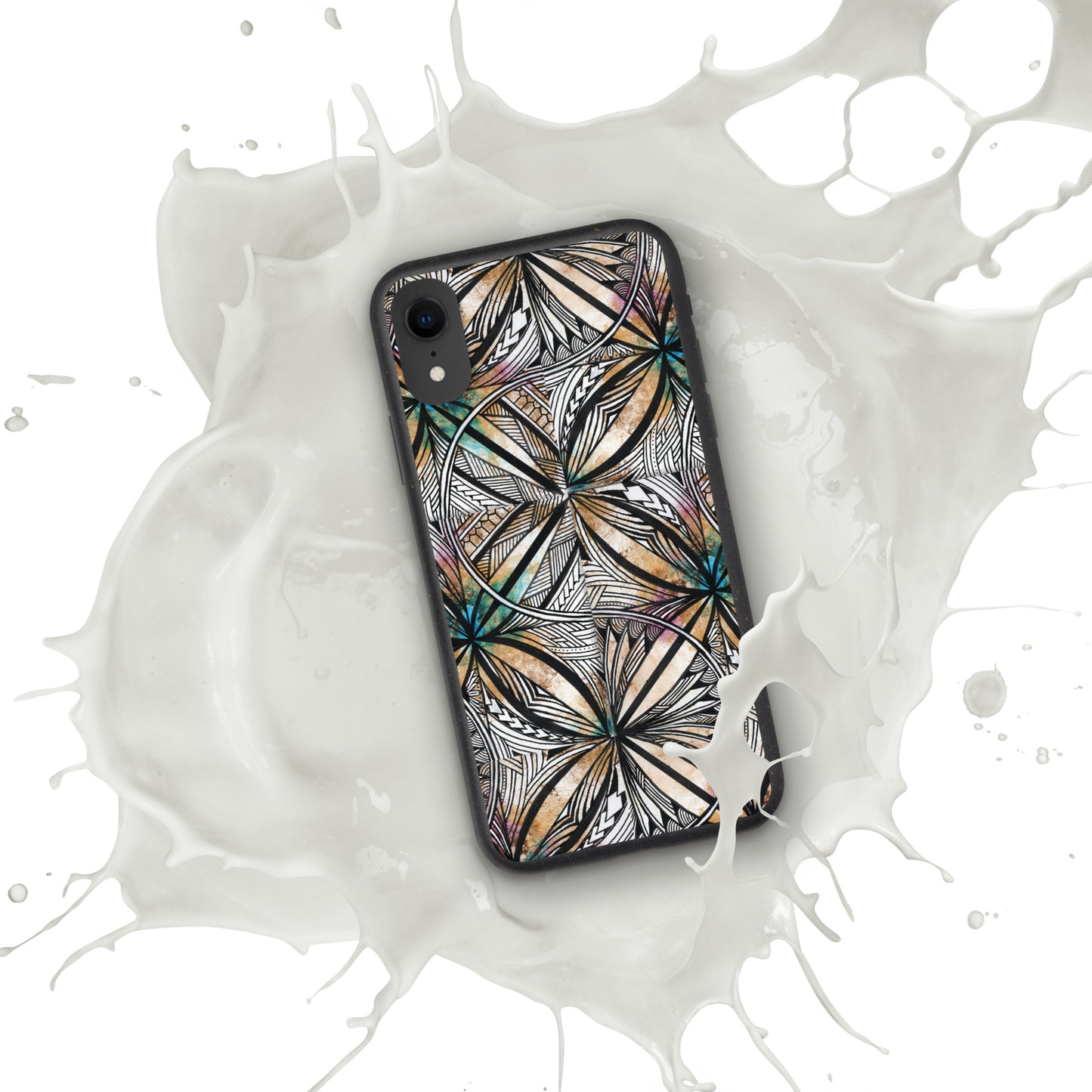 Golden Tapa Speckled iPhone case