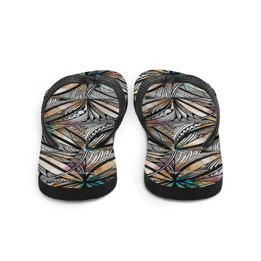 Siapo Gold Slippers (Flip-flops)