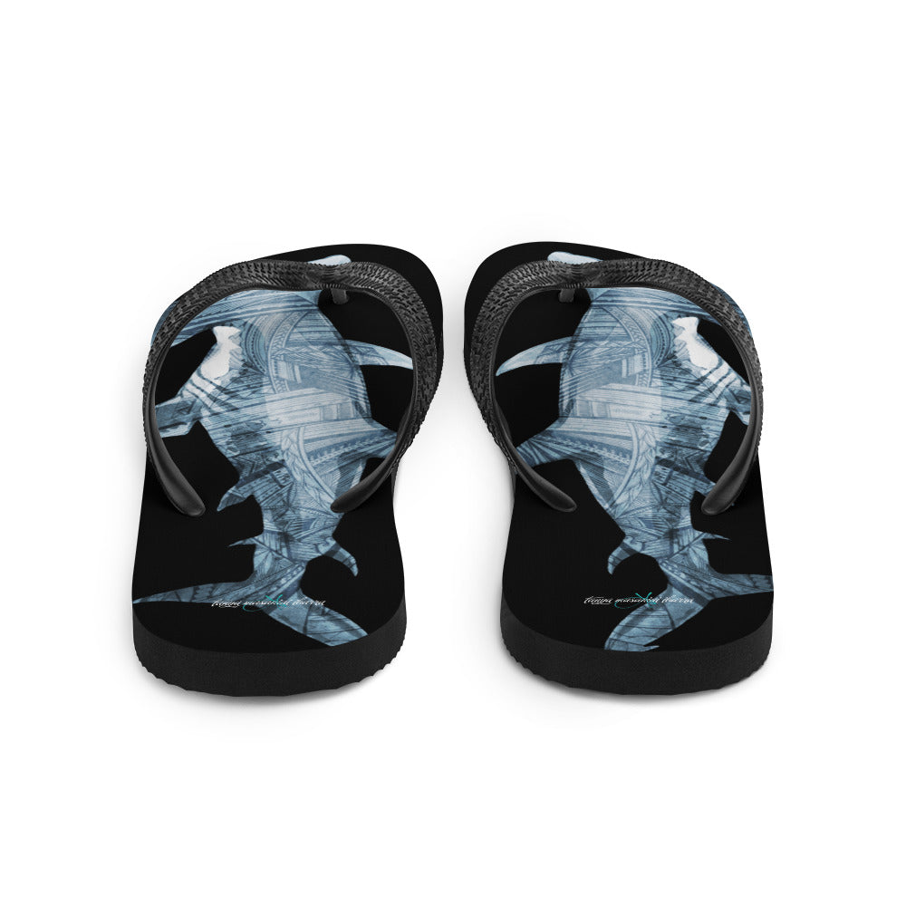 Hammerhead Shark Flip-Flops