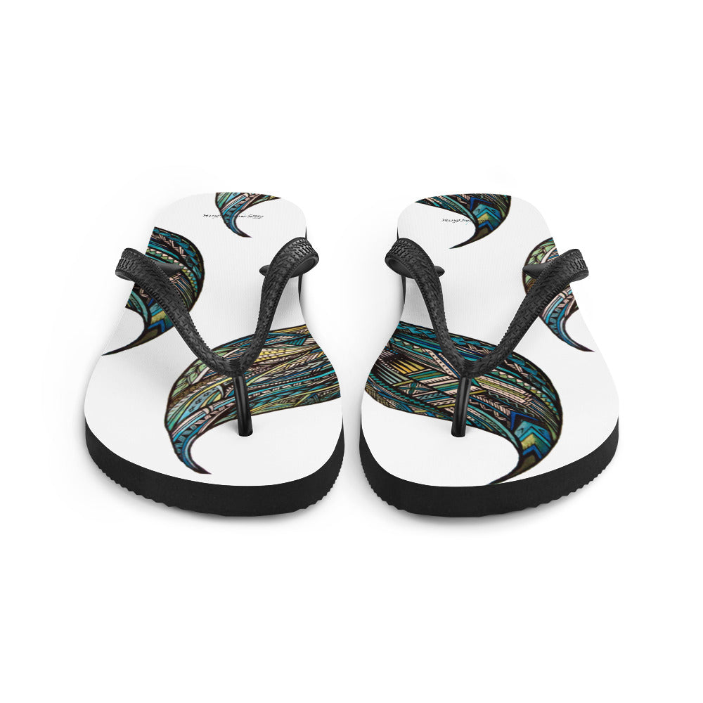 Samoan Mermaid Flip-Flops