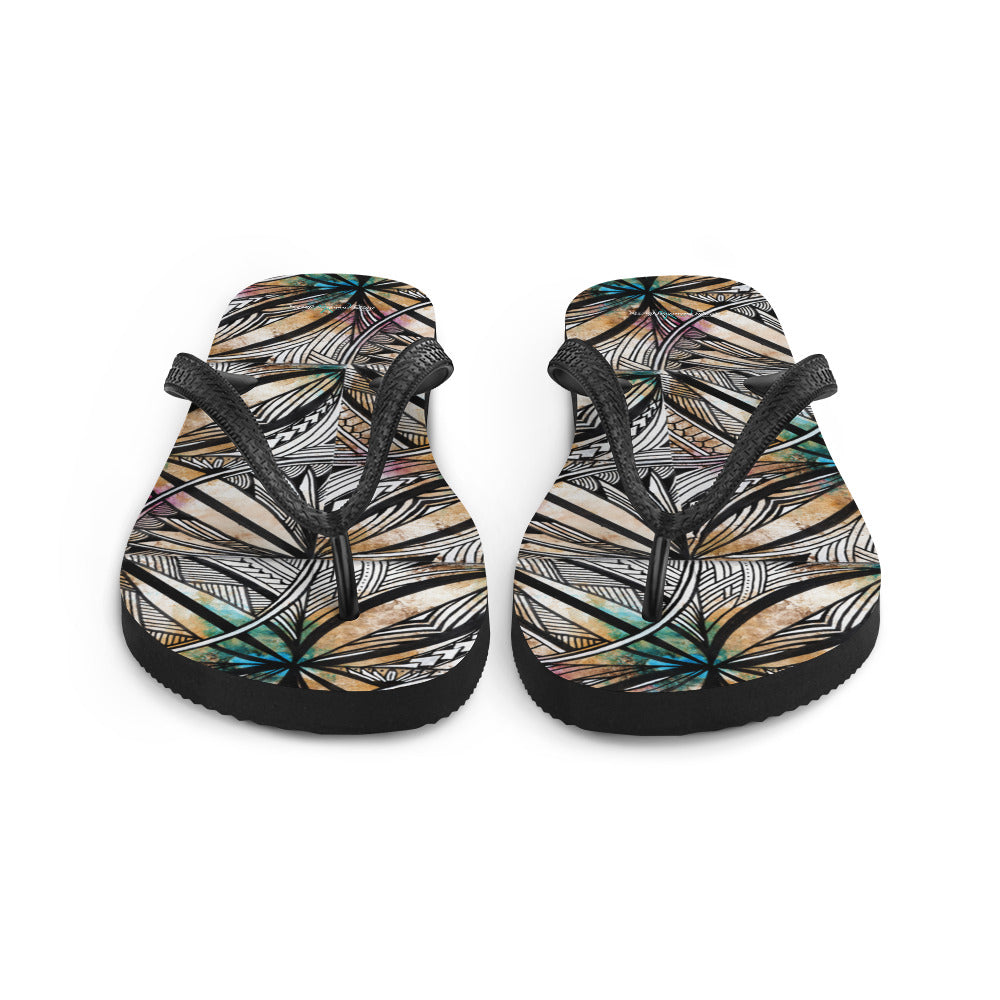 Siapo Gold Slippers (Flip-flops)