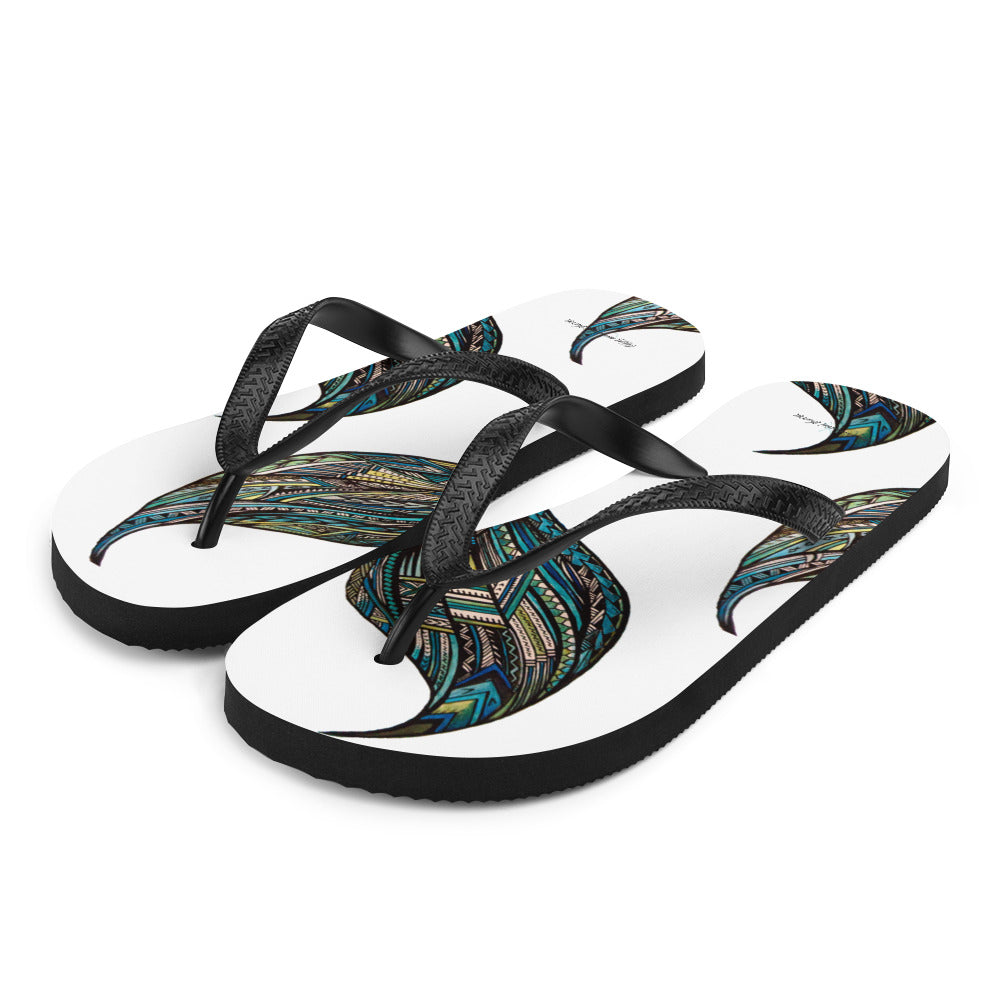 Samoan Mermaid Flip-Flops