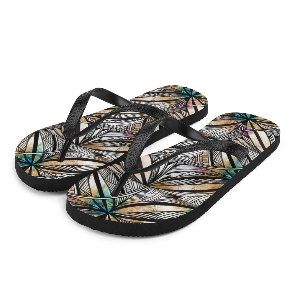 Siapo Gold Slippers (Flip-flops)