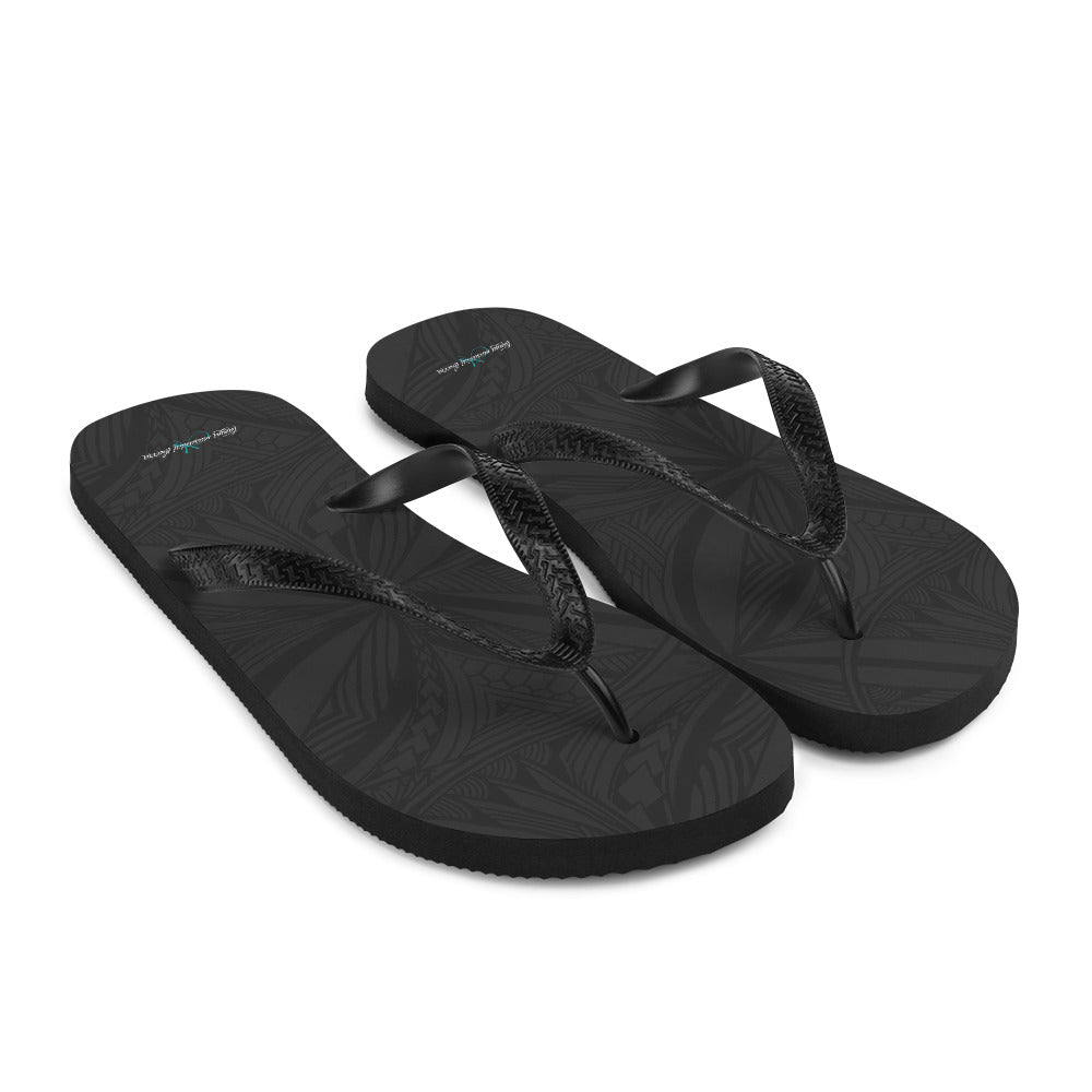 Va Tapuia Black Slippers (Flip-flops)