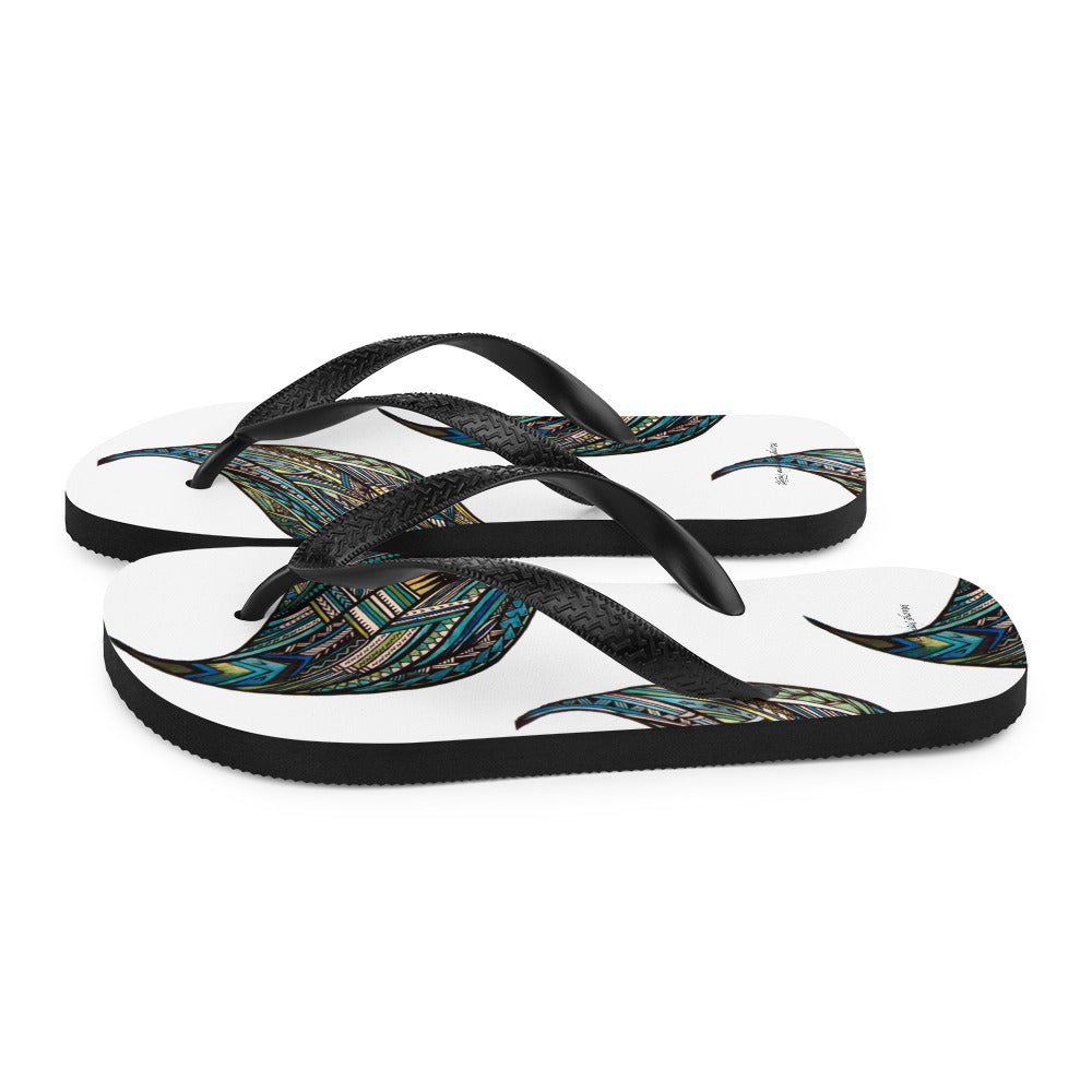 Samoan Mermaid Flip-Flops