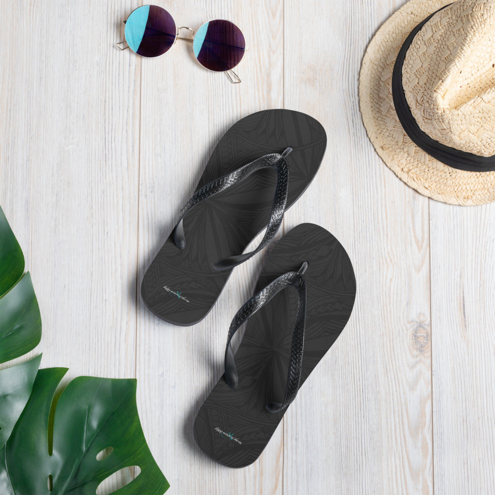 Va Tapuia Black Slippers (Flip-flops)