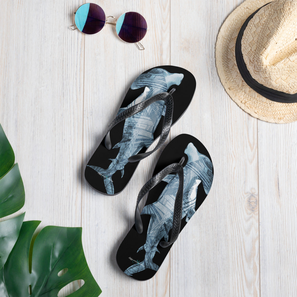 Hammerhead Shark Flip-Flops