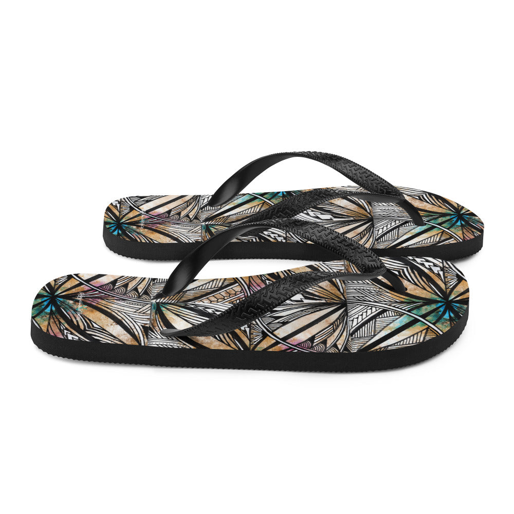 Siapo Gold Slippers (Flip-flops)