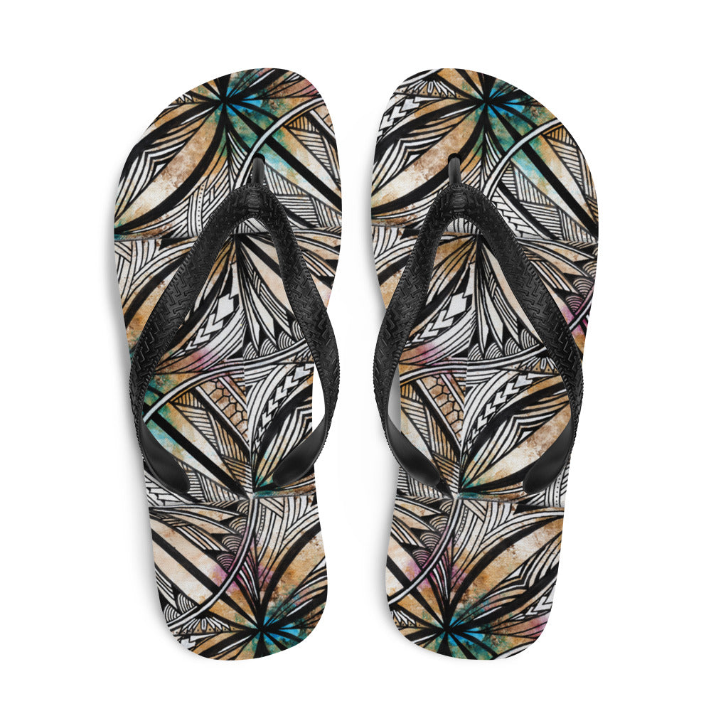 Siapo Gold Slippers (Flip-flops)