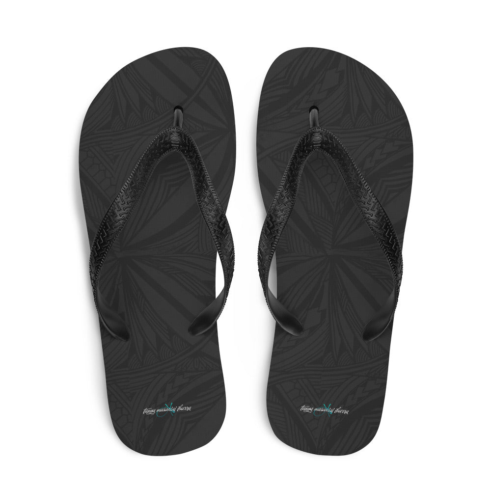 Va Tapuia Black Slippers (Flip-flops)