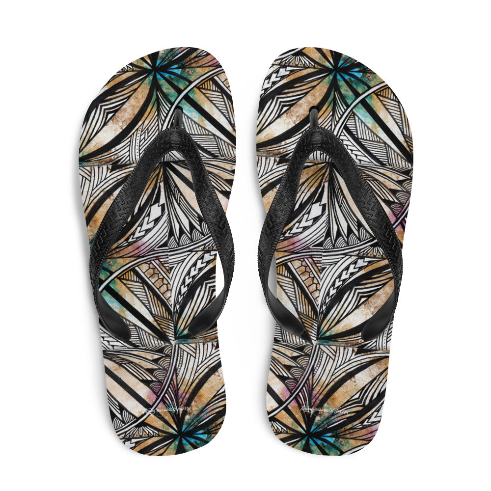 Siapo Gold Slippers (Flip-flops)