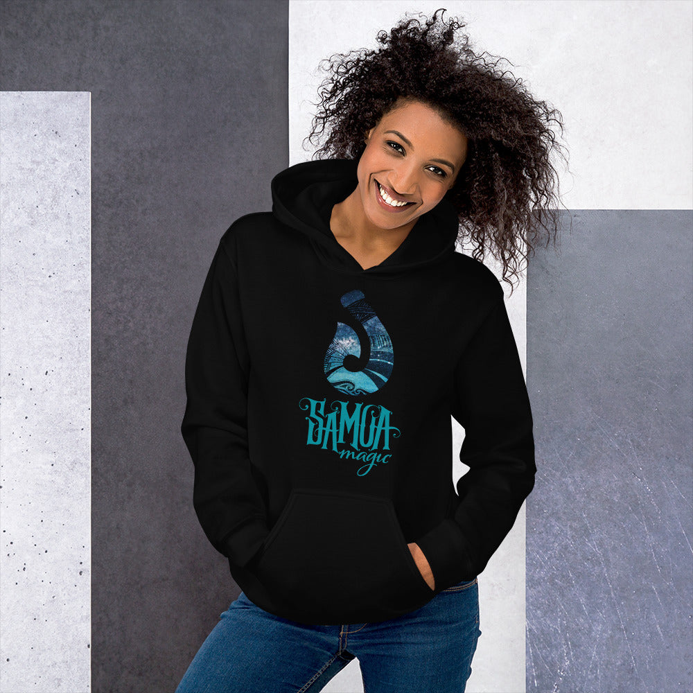 Black Samoa Magic Unisex Hoodie