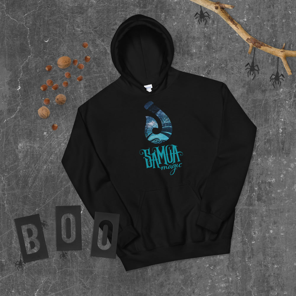 Black Samoa Magic Unisex Hoodie