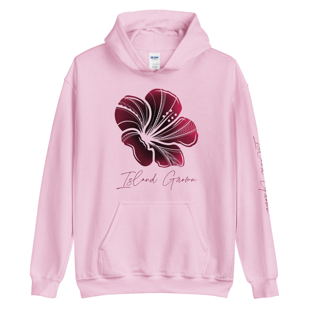 Island Grown Hibiscus Unisex Hoodie
