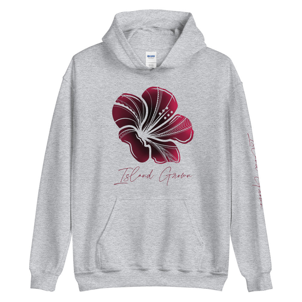 Island Grown Hibiscus Unisex Hoodie