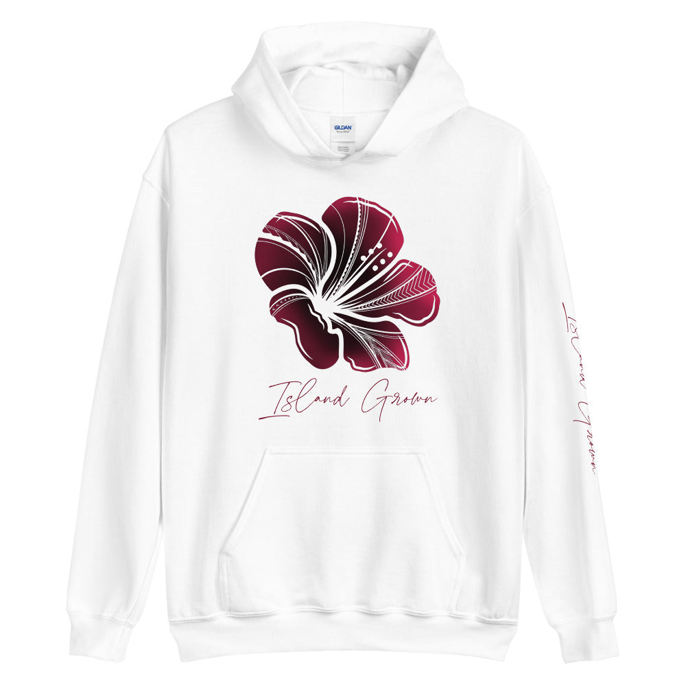 Island Grown Hibiscus Unisex Hoodie