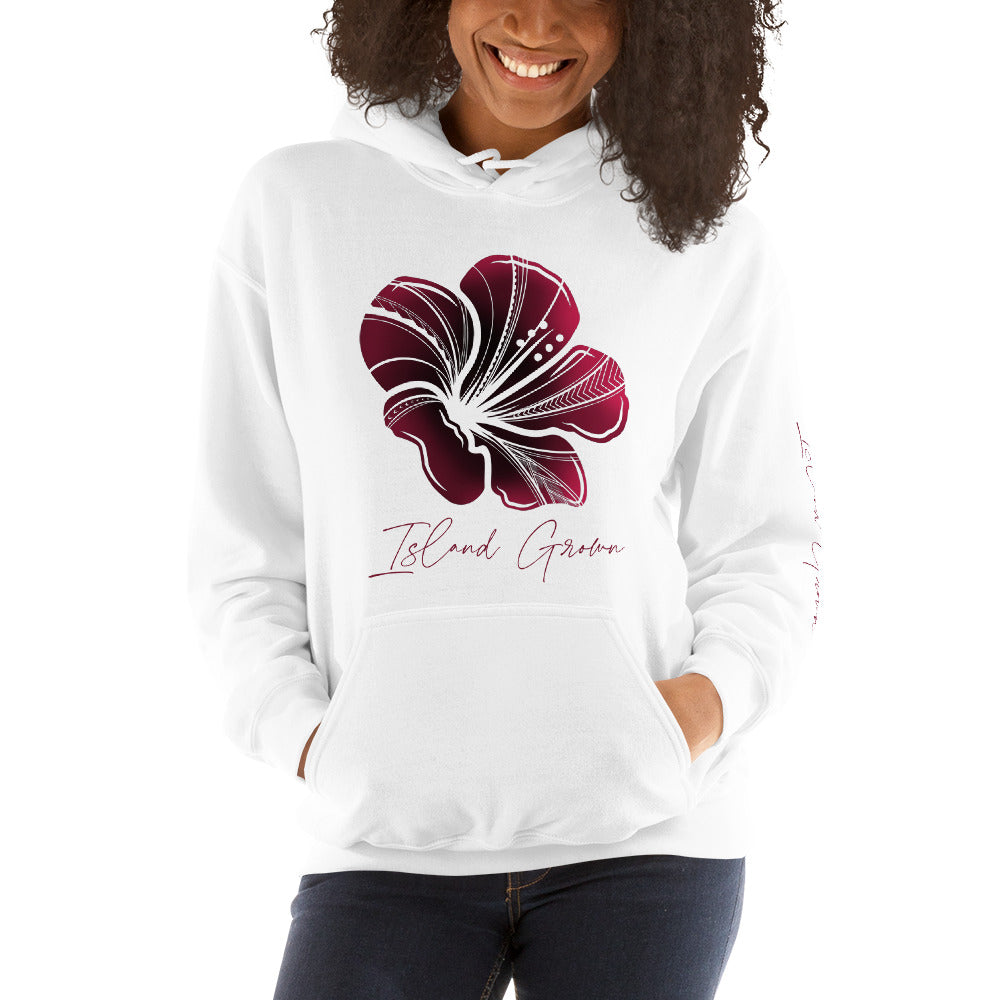 Island Grown Hibiscus Unisex Hoodie