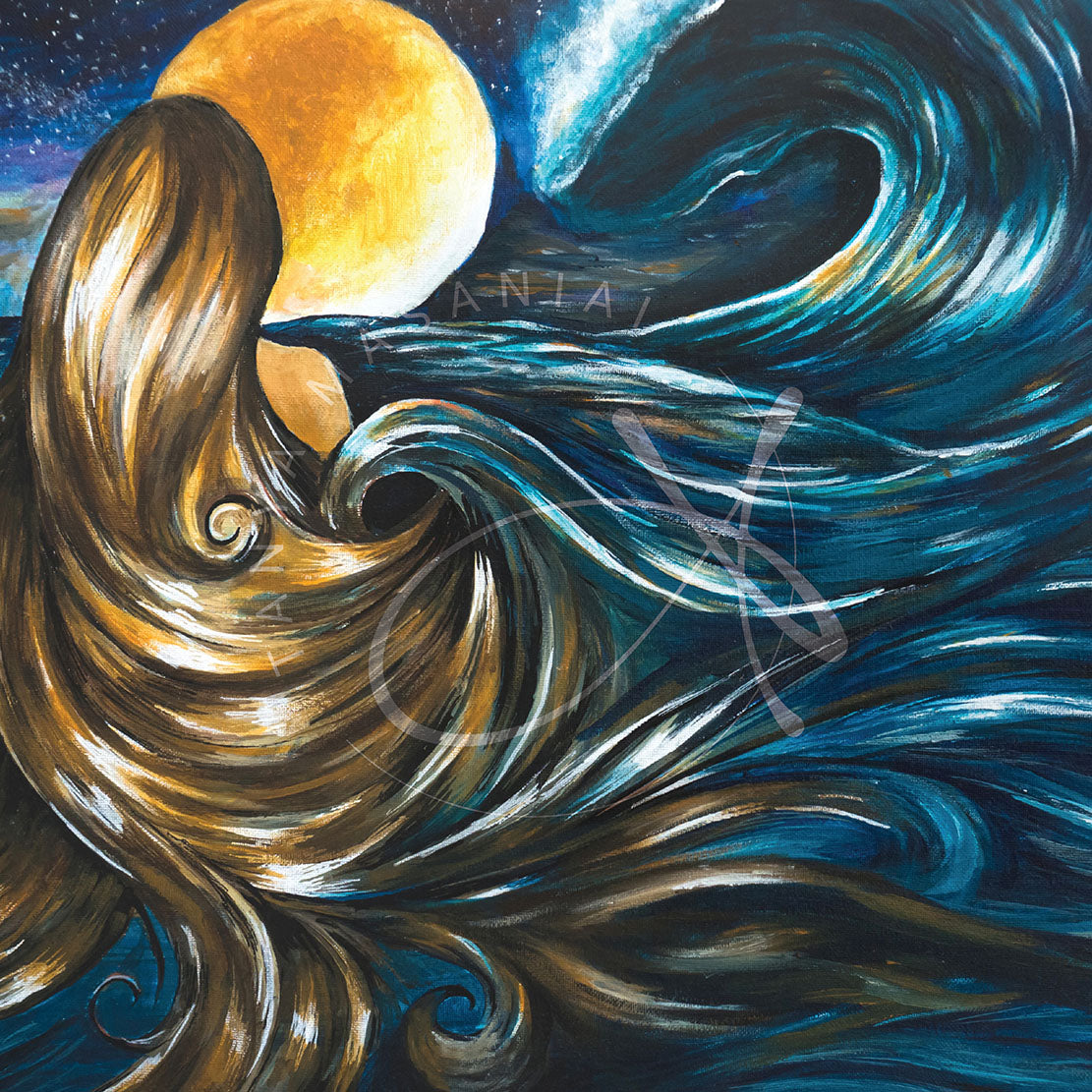"Moon & Sea"