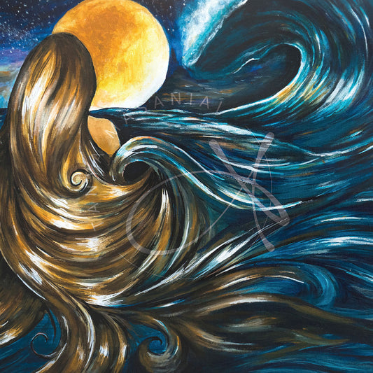 "Moon & Sea"