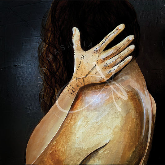 "Tualima" Tatau Series Canvas