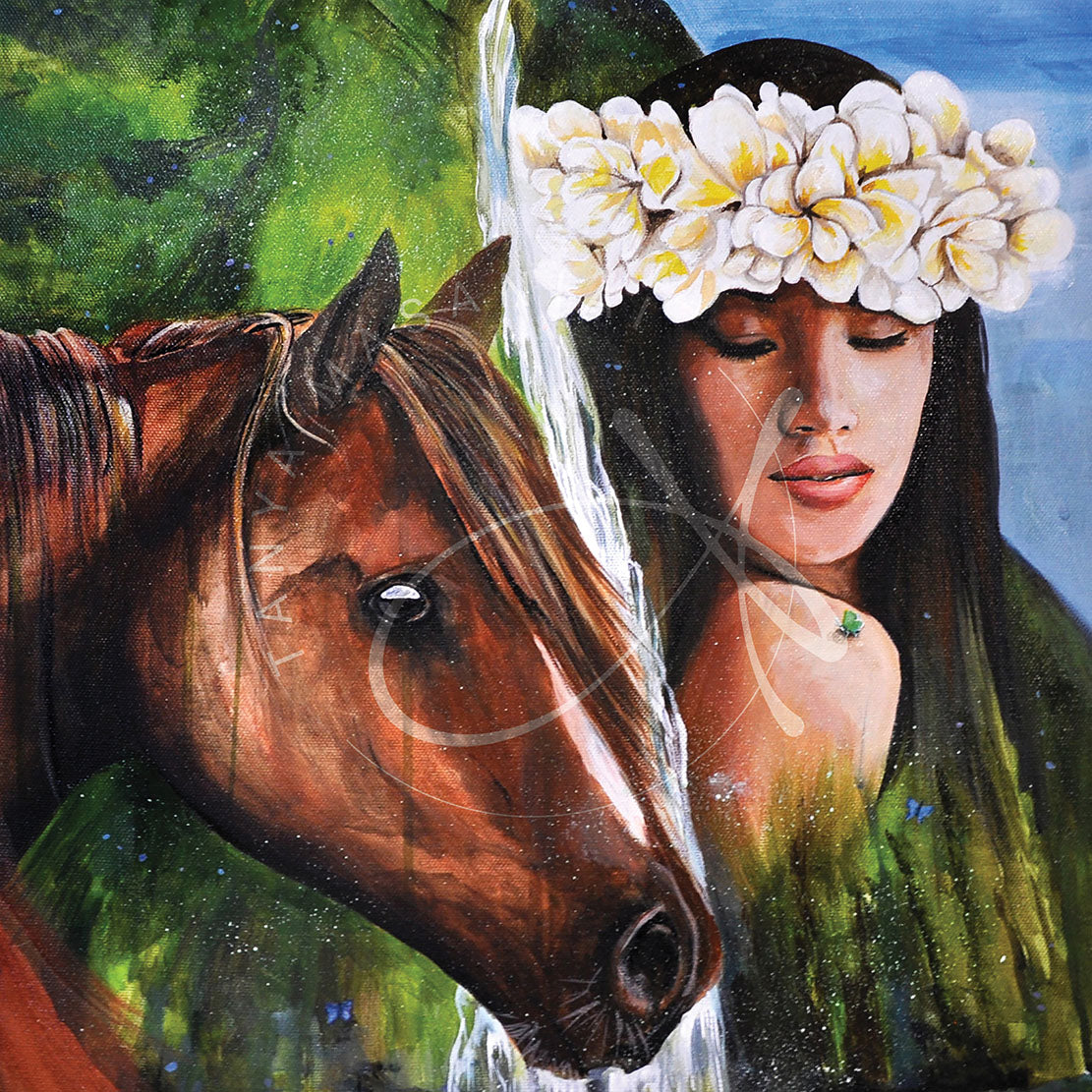 Finding Hi‘ilawe Canvas Print