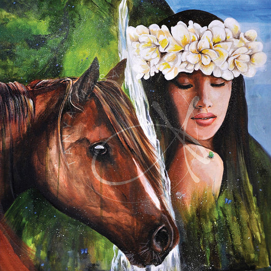 Finding Hi‘ilawe Canvas Print