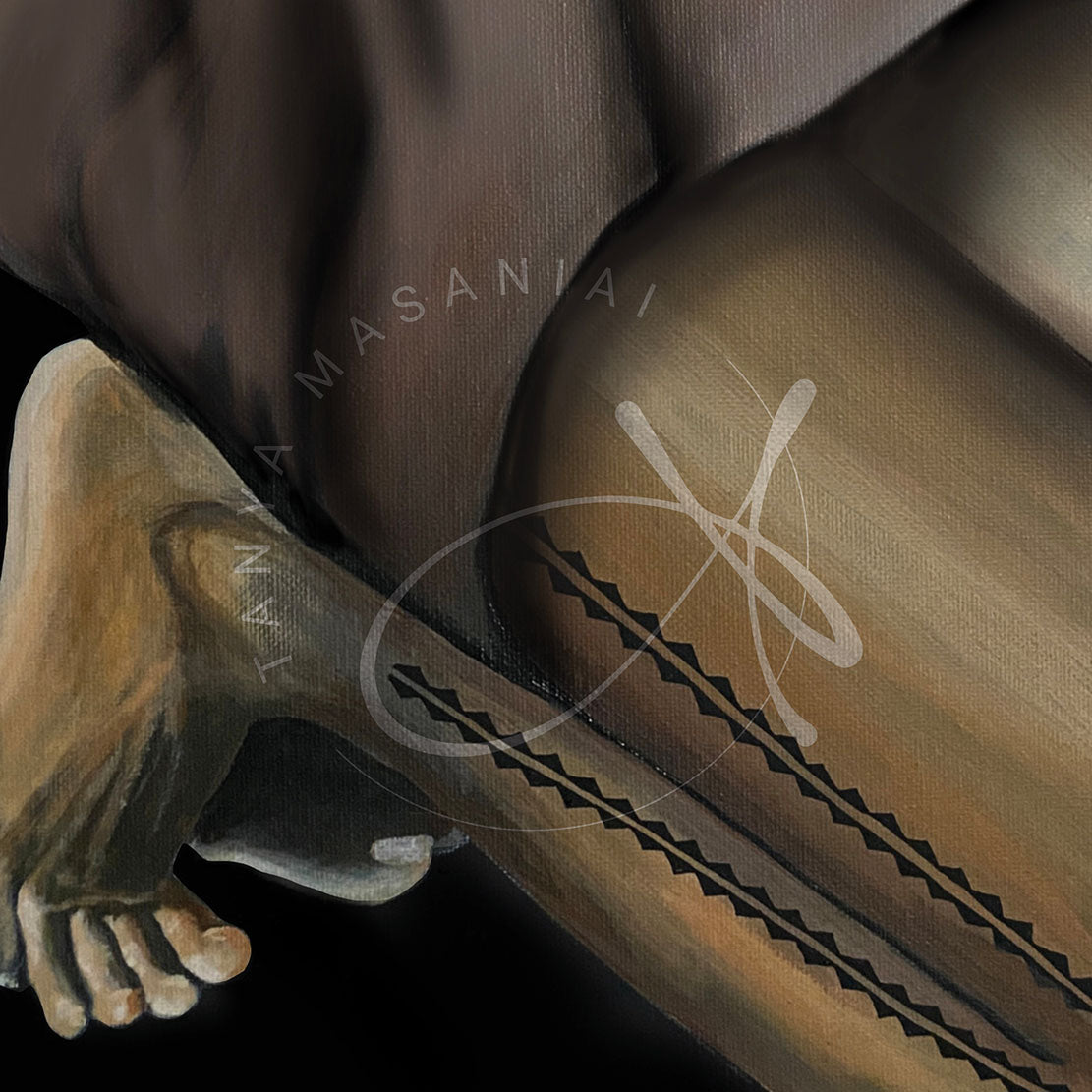 "Aumakua" Tatau Series Canvas Print